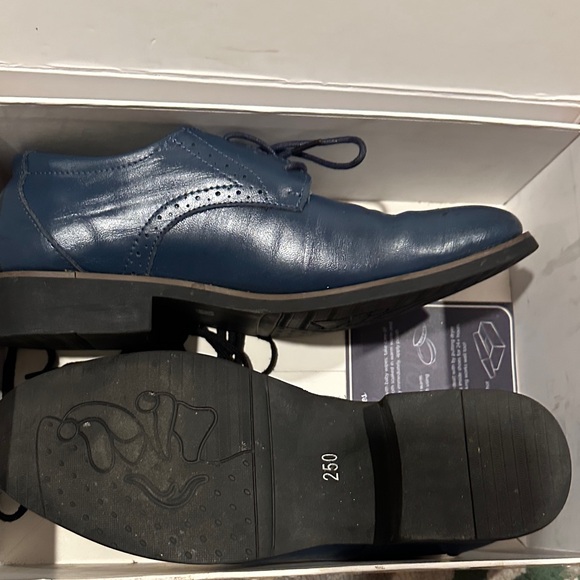 TomboyX Deep Blue Leather Derbys main image 6